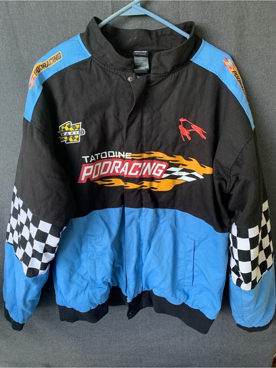 Star Wars Other - Star Wars Black Tatooine Podracing Jacket Boxlunch Exclusive Skywalker Large